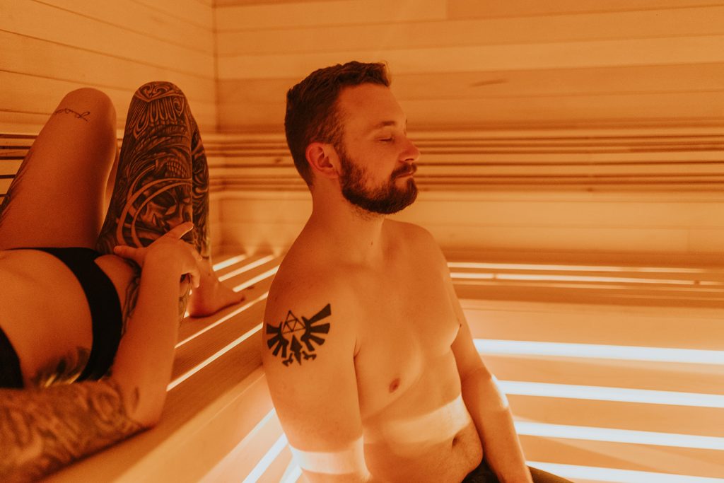 The cold plunge at Evolve